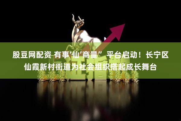 股豆网配资 有事‘仙’商量” 平台启动！长宁区仙霞新村街道为社会组织搭起成长舞台